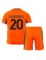 Inter Milan Hakan Calhanoglu #20 Alternativní dres pro děti 2023-24 Krátký Rukáv (+ trenýrky)